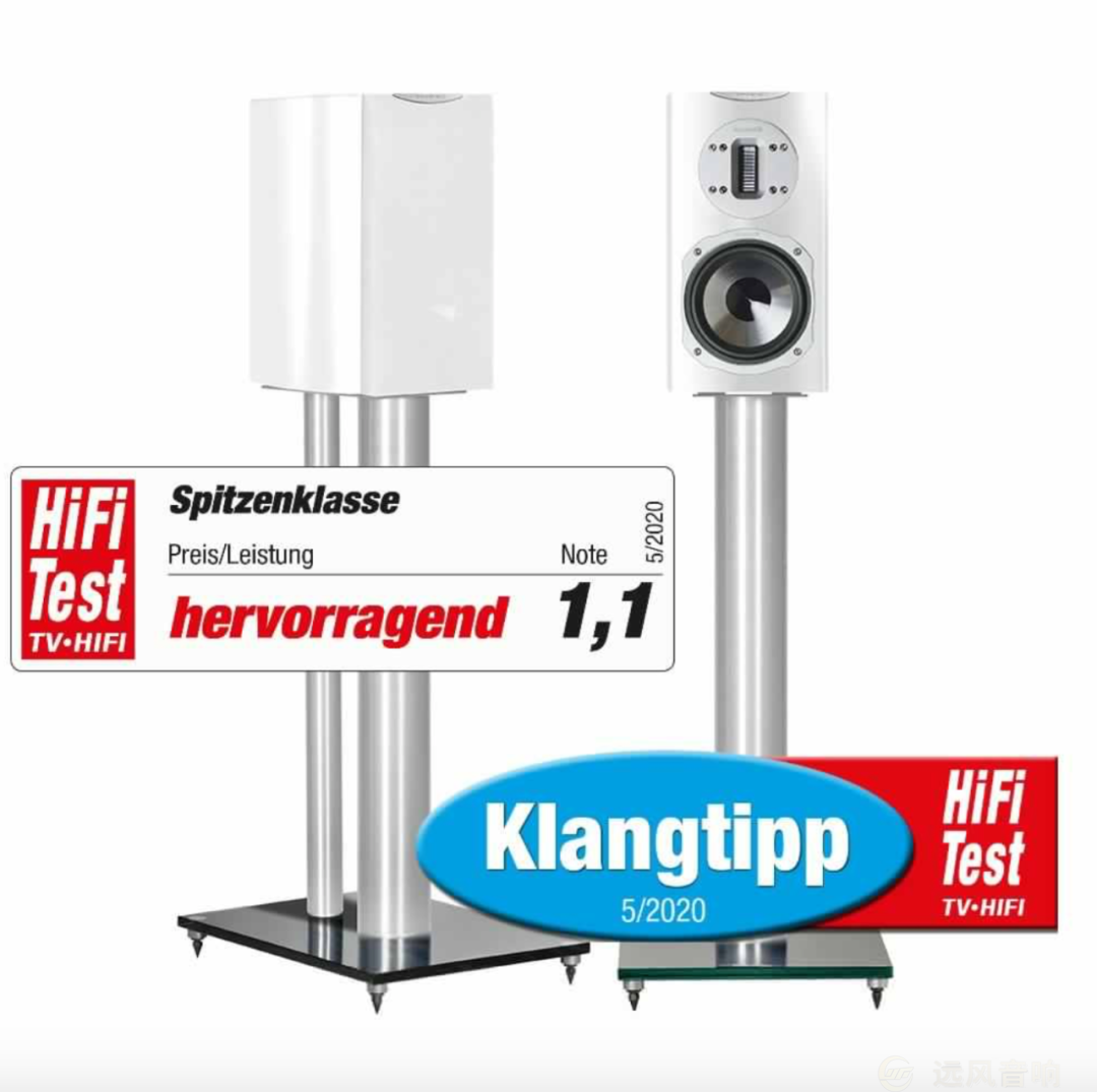 德宝铬金 2 书架获得 HiFi Test 2021 最佳书架扬声器(图2)